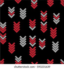 Arrows vector. Geometry vector. Abstraction. pattern