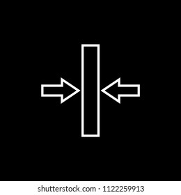 Arrows vector icon