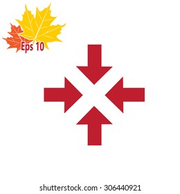arrows vector icon