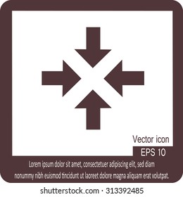 arrows vector icon