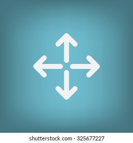 arrows vector icon
