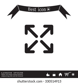 arrows vector icon