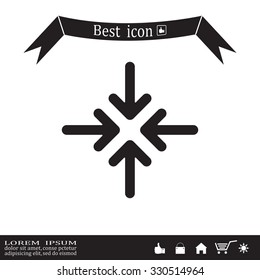 arrows vector icon