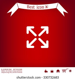 arrows vector icon