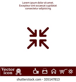 arrows vector icon