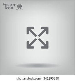 arrows vector icon