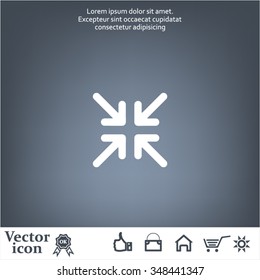 arrows vector icon