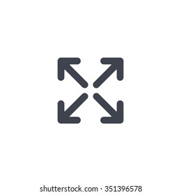 arrows vector icon