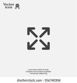 arrows vector icon