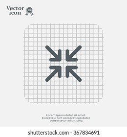 arrows vector icon