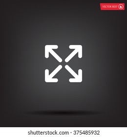 arrows vector icon