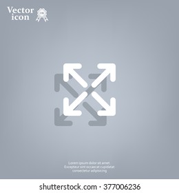 arrows vector icon