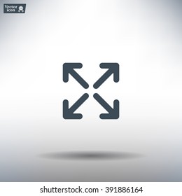 arrows vector icon