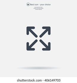 arrows vector icon