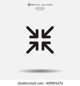 arrows vector icon
