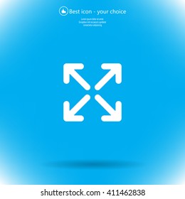 arrows vector icon
