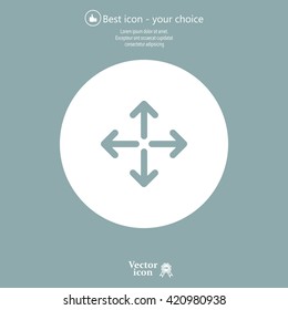 arrows vector icon