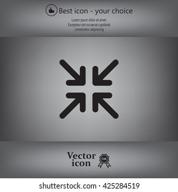 arrows vector icon
