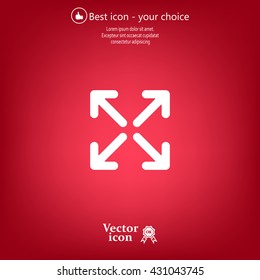 arrows vector icon