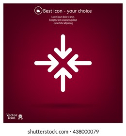 arrows vector icon