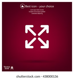 arrows vector icon