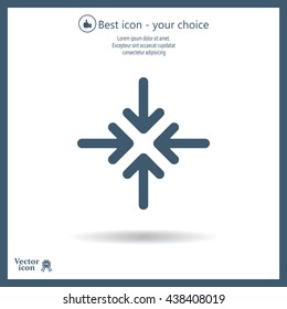 arrows vector icon
