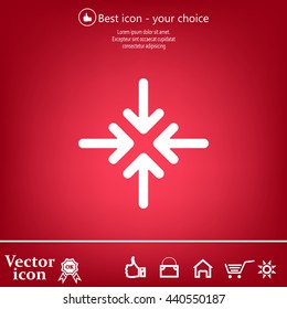 arrows vector icon