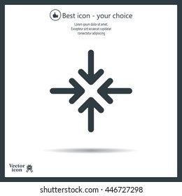 arrows vector icon