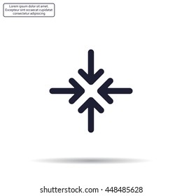 arrows vector icon