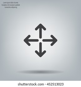 arrows vector icon