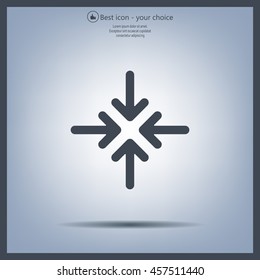 arrows vector icon