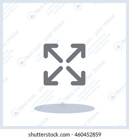 arrows vector icon