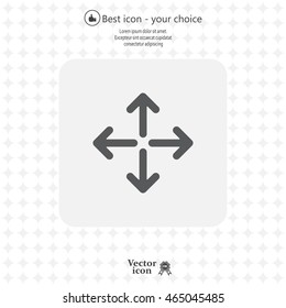 arrows vector icon
