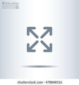arrows vector icon
