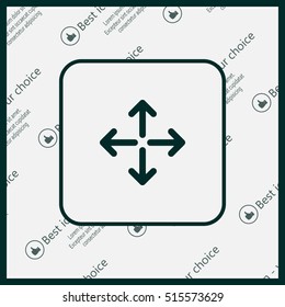 arrows vector icon