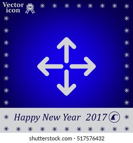 arrows vector icon