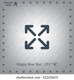 arrows vector icon