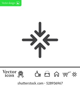 arrows vector icon