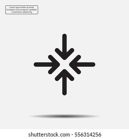 arrows vector icon