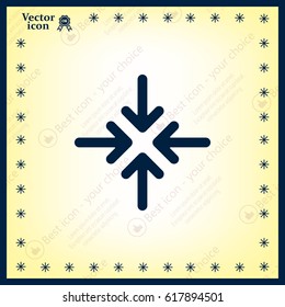 arrows vector icon