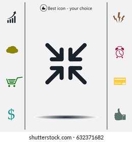 arrows vector icon