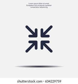 arrows vector icon