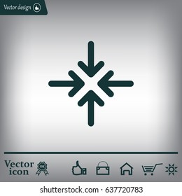 arrows vector icon