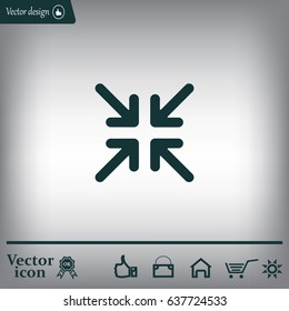 arrows vector icon