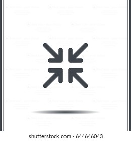 arrows vector icon