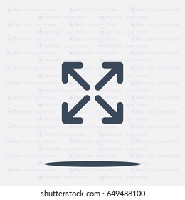 arrows vector icon