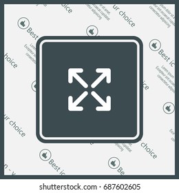 arrows vector icon