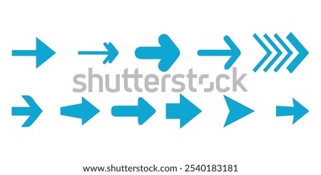 Arrows vector icon , directions and traffic sign icons