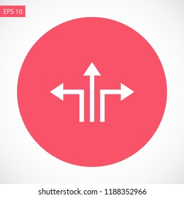 arrows vector icon eps 10
