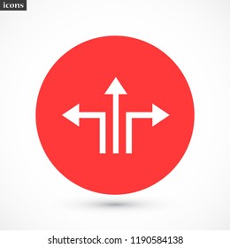 arrows vector icon eps 10